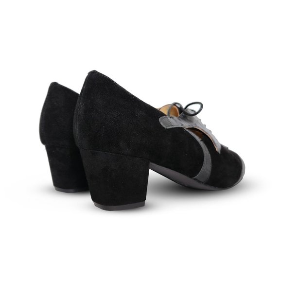 CHARLIE STONE ‘Boss’ Leather Ankle Booties in Black - Picture 5 of 16